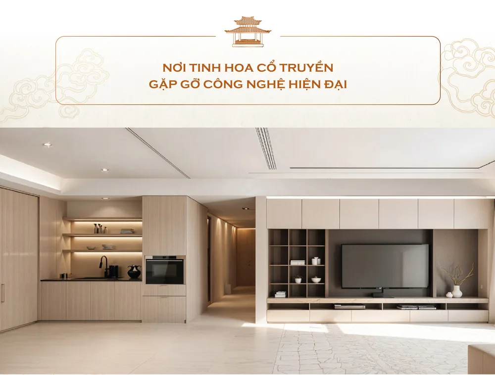 Các căn hộ dự kiến được bàn giao với vật liệu hoàn thiện cao cấp, tích hợp công nghệ Smart Home – Smart Living ứng dụng AI, đi kèm các gói nội thất “may đo” linh hoạt theo nhu cầu, giúp người trẻ tối ưu chi phí hoàn thiện và chủ động cá nhân hoá không gian sống.