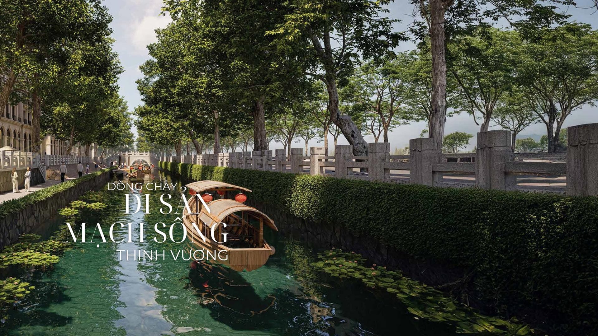 Dòng sông di sản, mạch sống thịnh vượng tại Sunshine Legend City Dòng sông di sản, mạch sống thịnh vượng tại Sunshine Legend City