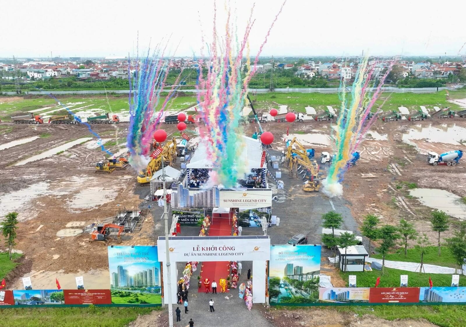 Toàn cảnh lễ khởi công dự án Sunshine Legend City tháng 8/2025