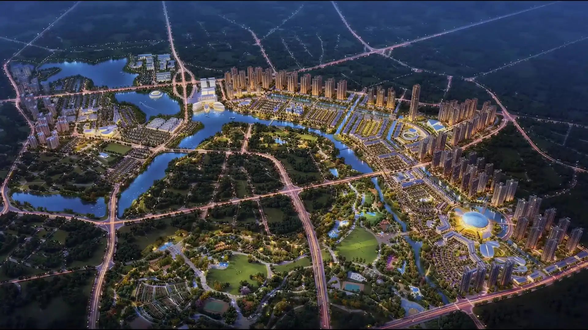 Toàn cảnh đại đô thị Bắc Thăng Long Urban City quy mô gần 700 ha tại Mê Linh. Toàn cảnh đại đô thị Bắc Thăng Long Urban City quy mô gần 700 ha tại Mê Linh.