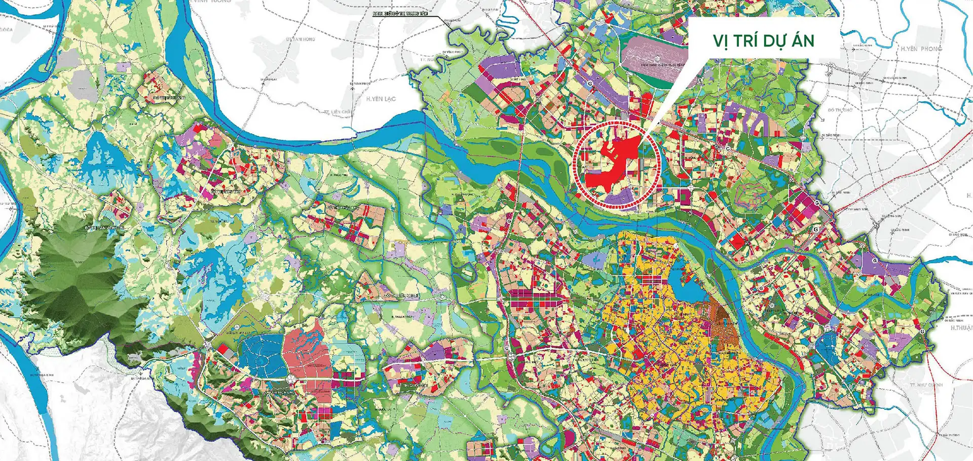 Bắc Thăng Long Urban City tọa lạc tại xã Phúc Thịnh và xã Thiên Lộc, huyện Mê Linh. Bắc Thăng Long Urban City tọa lạc tại xã Phúc Thịnh và xã Thiên Lộc, huyện Mê Linh.