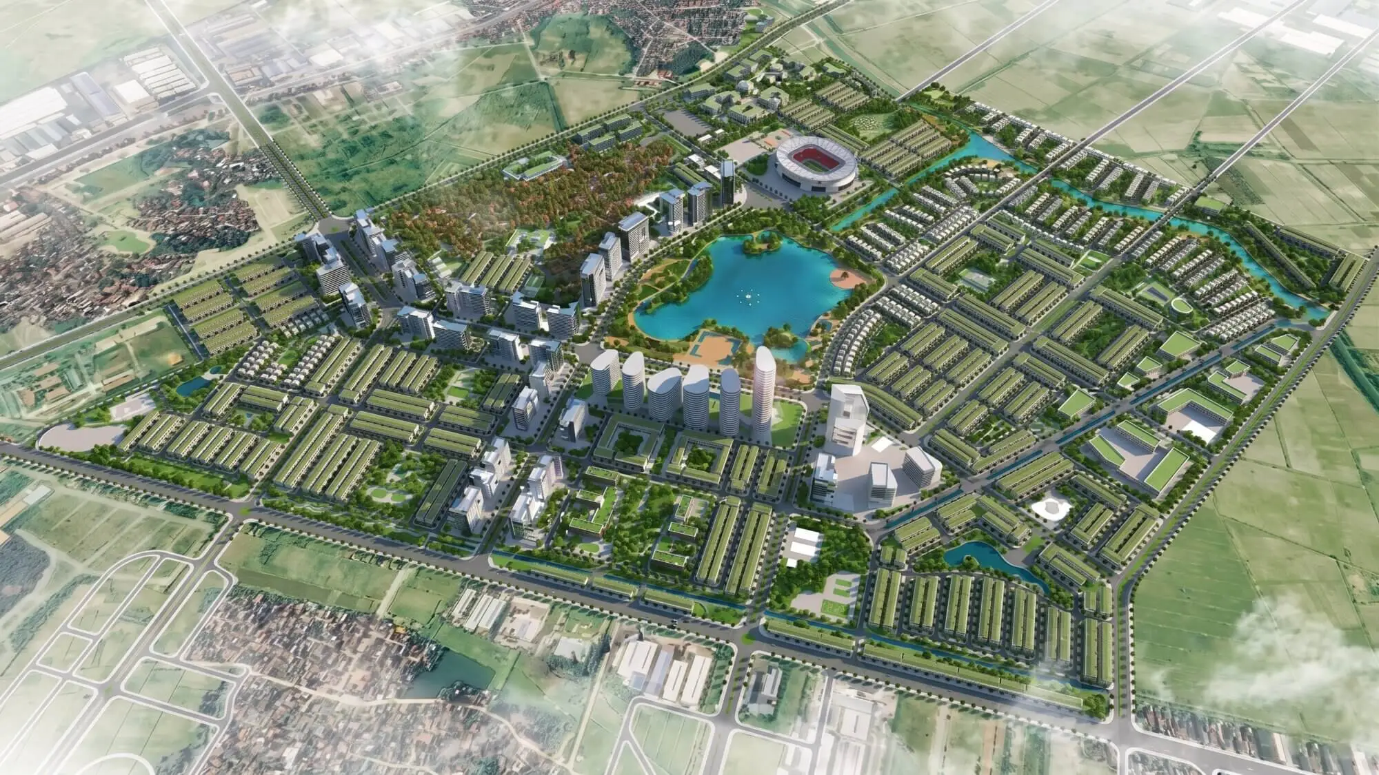 Toàn cảnh dự án Forestia Park Phố Nối